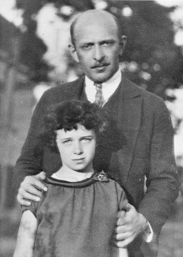 Tenenbaum with daughter